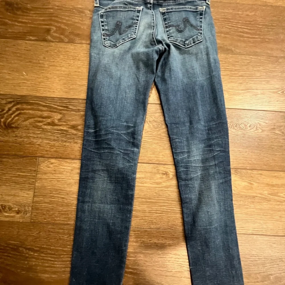AG Adriano Goldschmied The Stilt Roll Up Cigarette Roll Up Cuffed Hem Jeans 27 - Picture 13 of 15